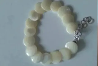 Pulseras Nácar y Plata