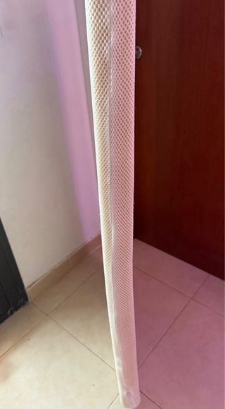 Cuna Ikea Madera con Malla y Colchón 2 medias