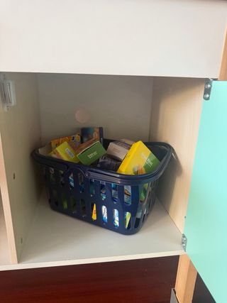 Cocinita de madera para niños