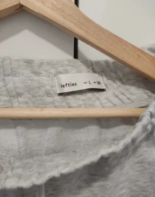 Conjunto Lefties Sudadera y Pantalón Gris