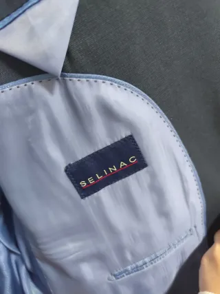 Chaqueta de traje Senilac Talla 64 Azul