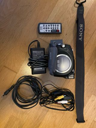 Cámara Sony Handycam DVD RW