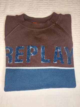 Maglione, uomo, Replay, lana, merino, tg M