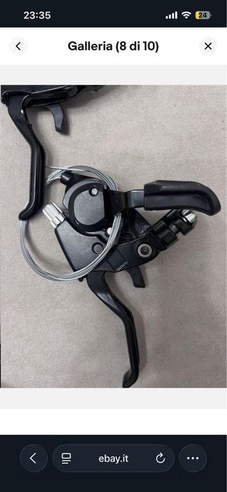 Coppia Comandi Cambio + Leve Freno Shimano 3x7