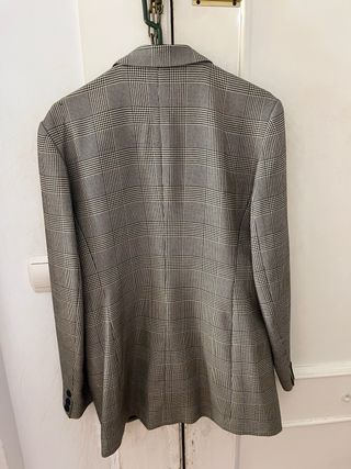 Blazer Zara Cuadros Talla 42