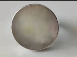 Anillos Plata Ley Calavera y Nácar