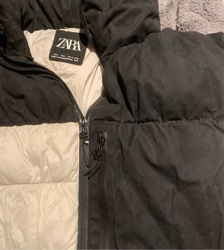 Cazadora Zara bicolor