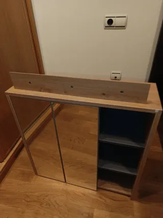 Armario baño con espejo para colgar nuevo