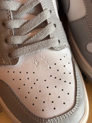 Nike Dunk Low Gris y Blanco