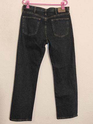 Pantalón Vaquero Wrangler Recto Clásico Azul