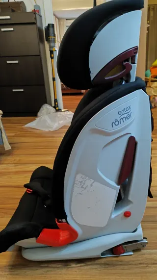 Silla coche Britax Römer negra