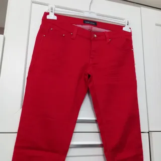 Jeans Rossi elasticizzati slim fit tg 40