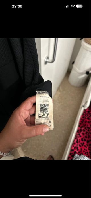 Chándal hombre negro