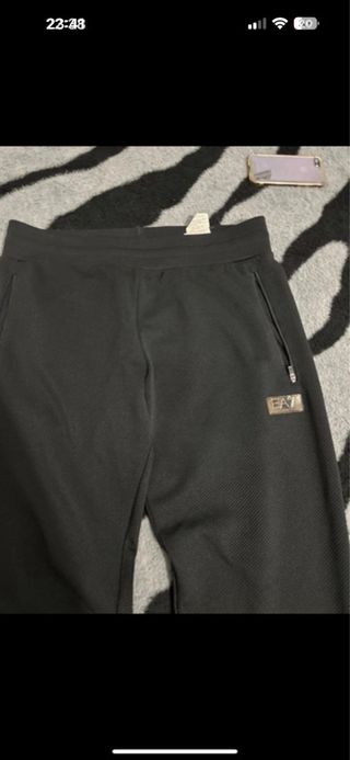 Chándal hombre negro