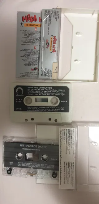 5 musicassette compilation dance