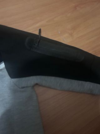 Sudadera Nike Tech Fleece Negra y Gris