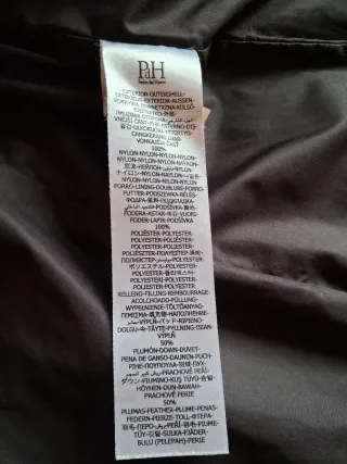 Cazadora acolchada Pedro del Hierro marrón