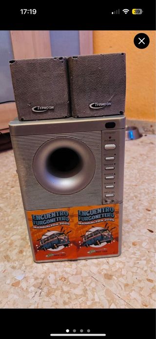 Altavoces Typhoon 5.1 Home Cinema ordenador