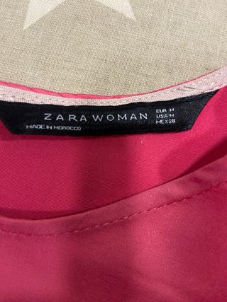 Blusa sin mangas fucsia