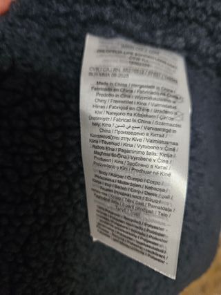 Abrigo largo Only azul