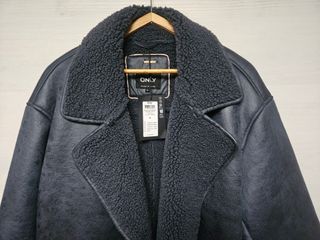 Abrigo largo Only azul