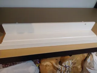 Estante cuadros Ikea Mosslanda 55cm blanco