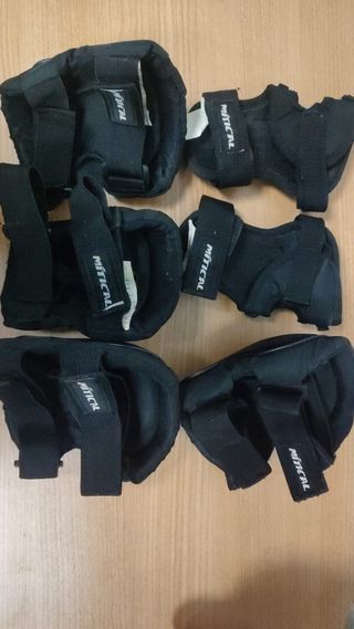 Patines Mitical adulto y protecciones