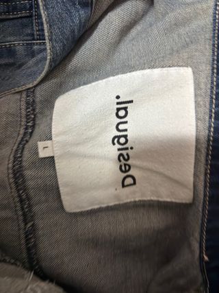 Chaqueta vaquera Desigual multicolor