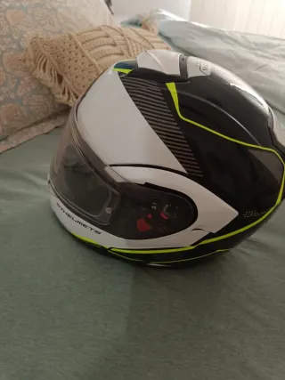 Casco Moto MT Helmets Atom + chaqueta