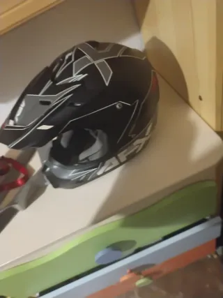 Casco Moto Cros AFX Negro