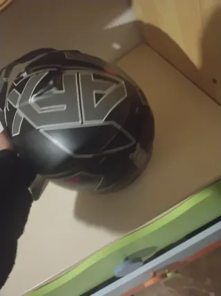 Casco Moto Cros AFX Negro