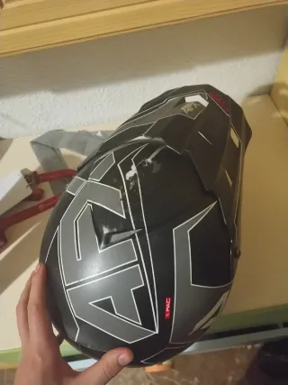 Casco Moto Cros AFX Negro