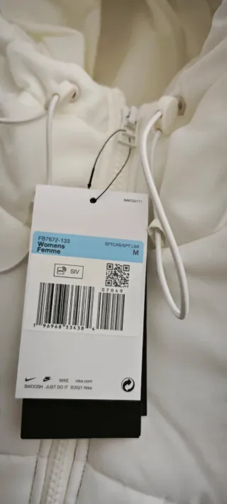 Chaqueta Nike Therma-FIT Blanca