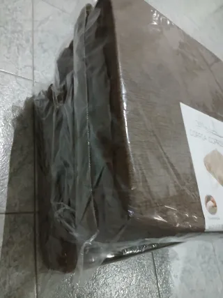 Cuscini Sedia  Marrone 6 Pz