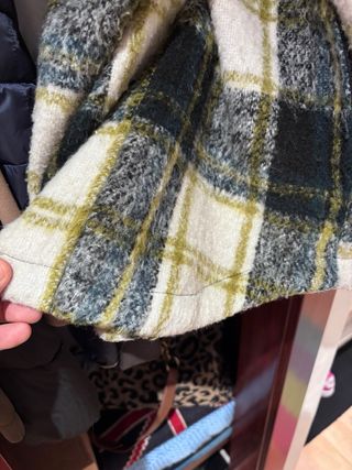 Sobrecamisa cuadros Bershka invierno