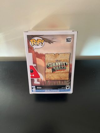 Funko Pop Bill Cipher 1637 Gravity Falls GITD