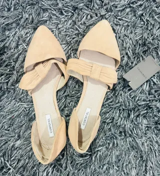 Bailarinas Cortefiel Beige