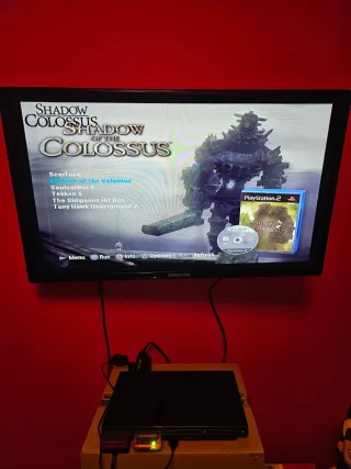 PS2, Colossus, Tenkaichi 3, God of War 2, Tekken 5