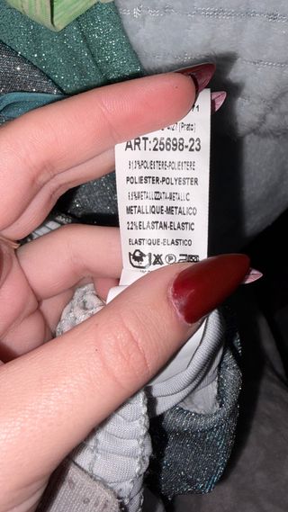 Vestido fiesta lentejuelas azul plateado