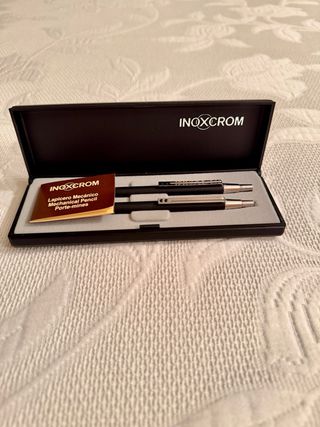 Portaminas y Bolígrafo Inoxcrom