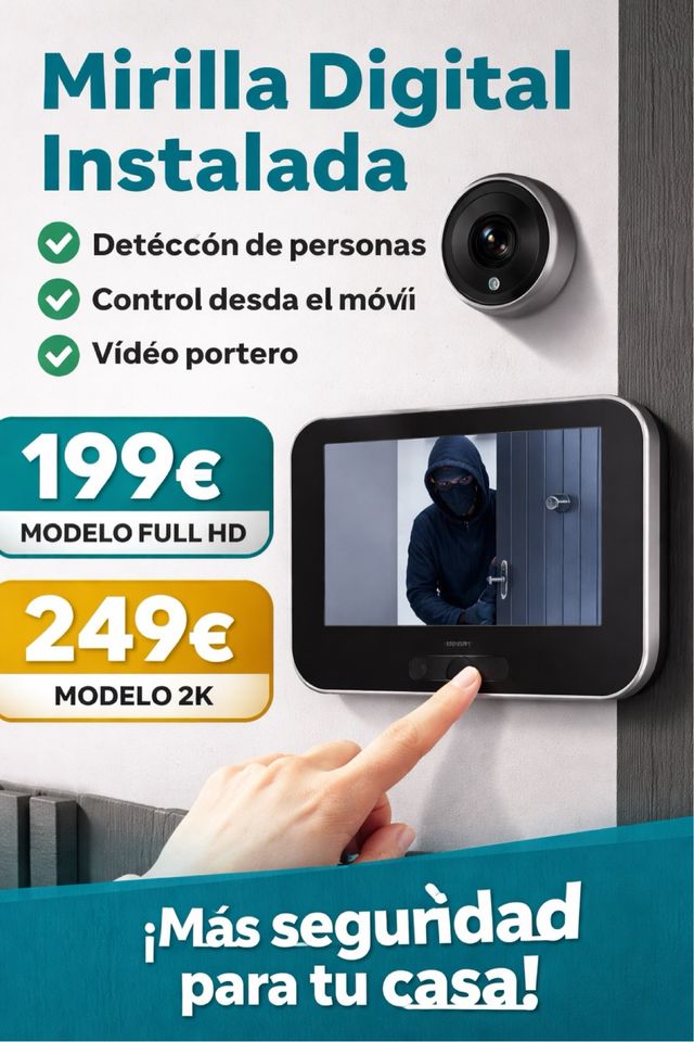 Mirilla Digital con Control Móvil