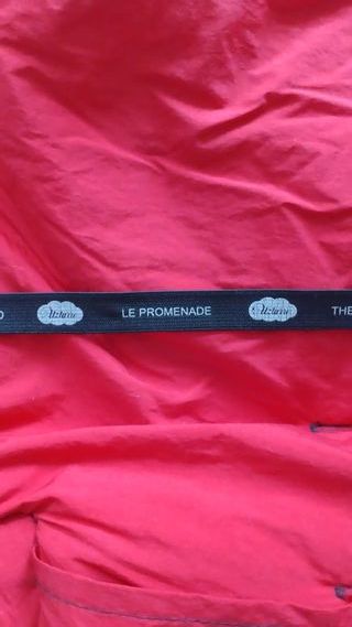 Saco de silla de paseo rojo