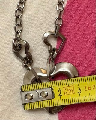 Collar Lotus Corazón Mujer Plata