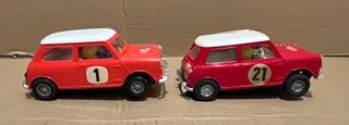 Scalextric Mini Cooper Set 5 Coches