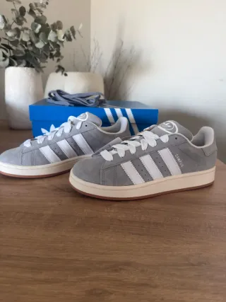 Adidas Campus Gris/Blanco