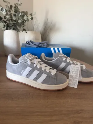 Adidas Campus Gris/Blanco