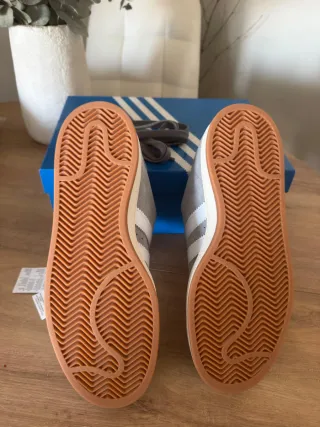 Adidas Campus Gris/Blanco