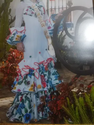 Traje de flamenca para niña de 12 años