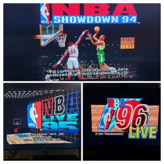 Lotti NBA Showdown 94, Live 95, 96 Mega Drive