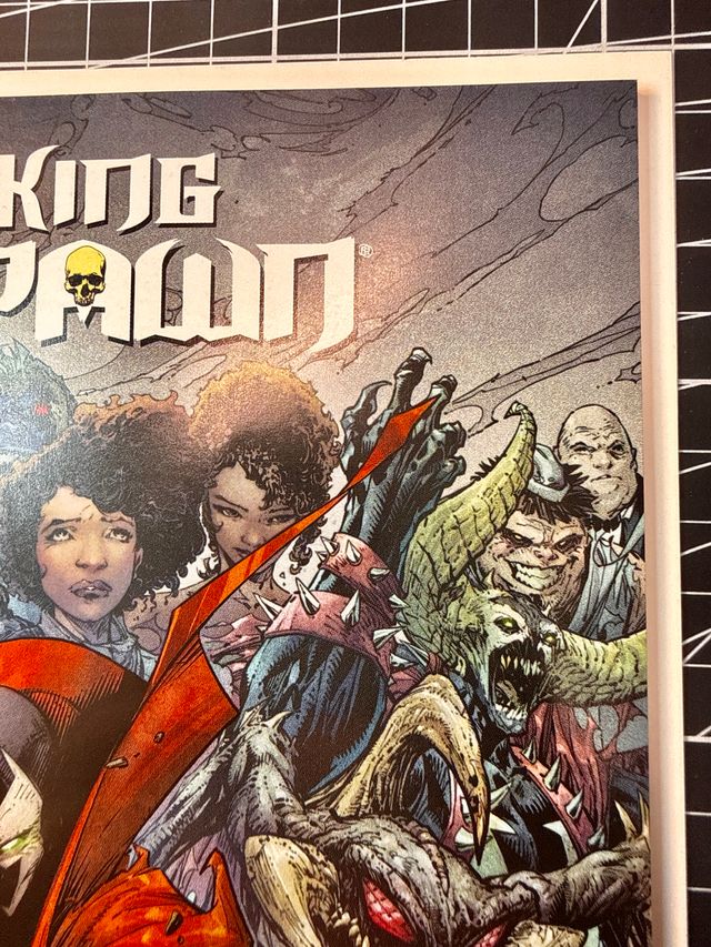 Comics USA King Spawn #1 Portada de Brett Booth